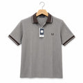 Ribbed Contrast Polo