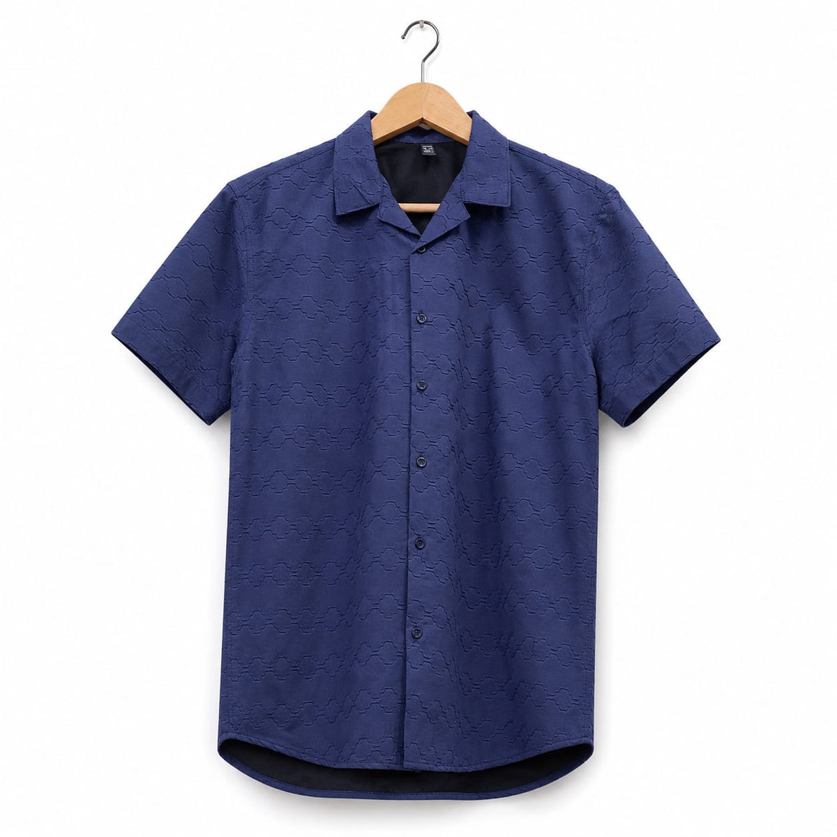 Cobalt Textured Shirt