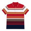 Crimson Heritage Stripe Polo