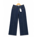 Indigo Wide-Leg Jeans